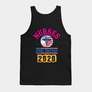 Nurses For Trump 2020 Re-Elect Trump T-Shirt Tank Top